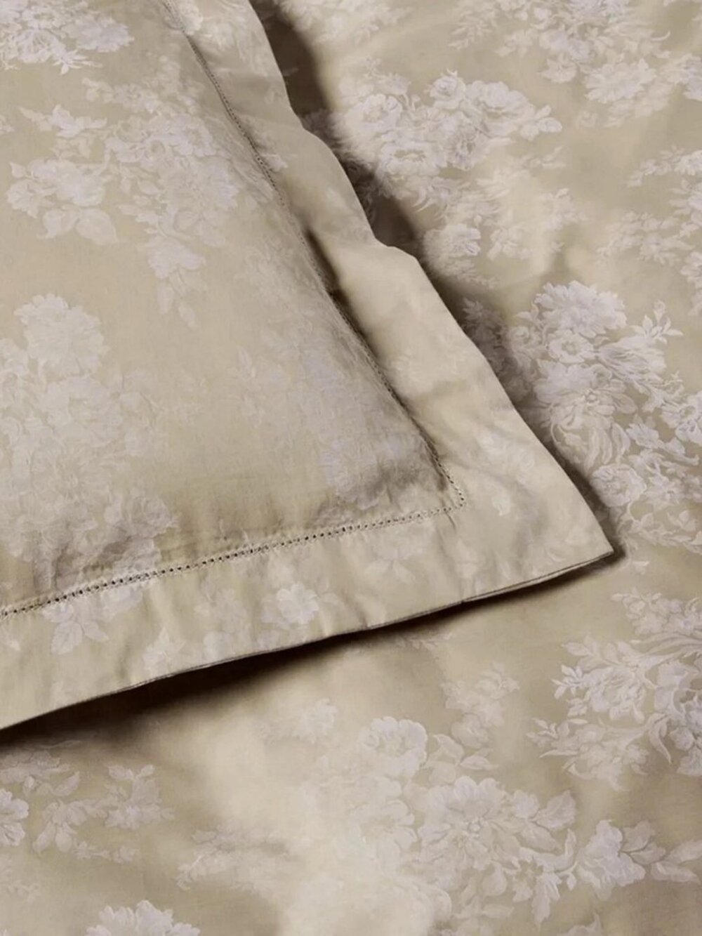 Ralph Lauren Mya Reversible Floral Comforter King Jacquard Cotton